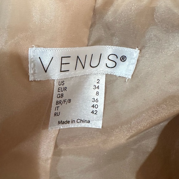 Faux Fur Chevron Jacket NWOT - Picture 8 of 14